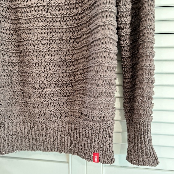 Ribbon Knit Esprit Slouchy Sweater - Picture 9 of 13